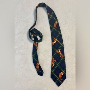 Vintage Disney Tigger silk Necktie Novelty Tie